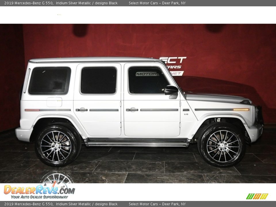 2019 Mercedes-Benz G 550 Iridium Silver Metallic / designo Black Photo #4