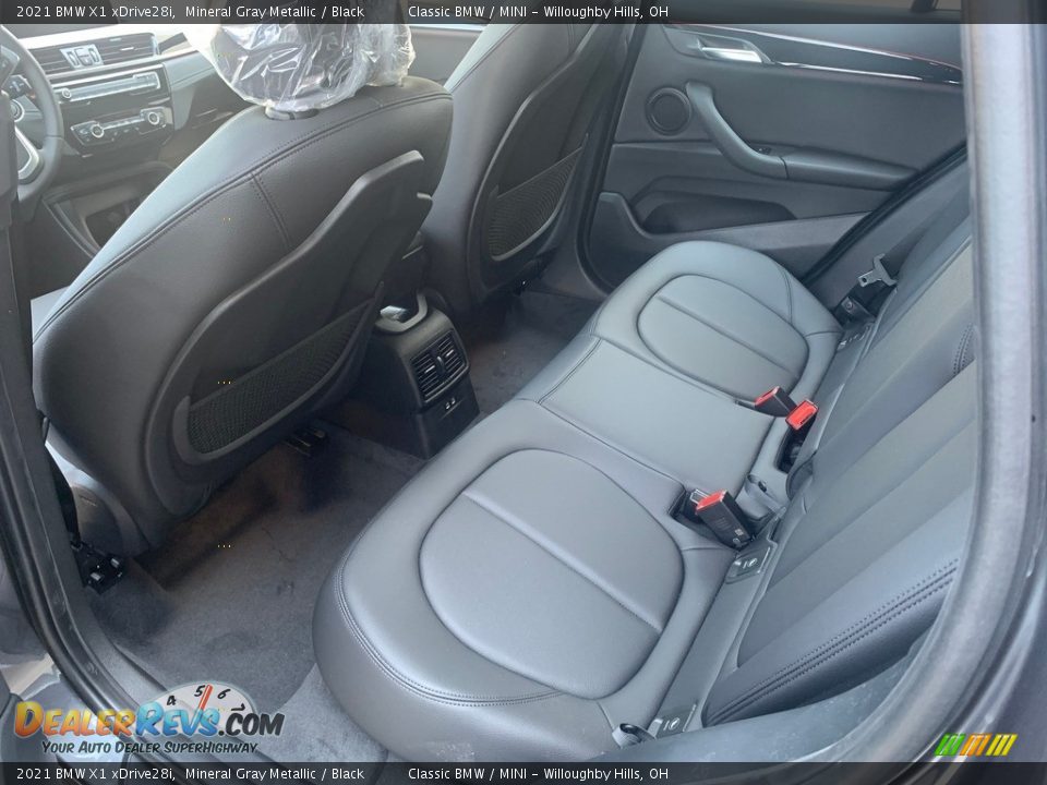 Rear Seat of 2021 BMW X1 xDrive28i Photo #4