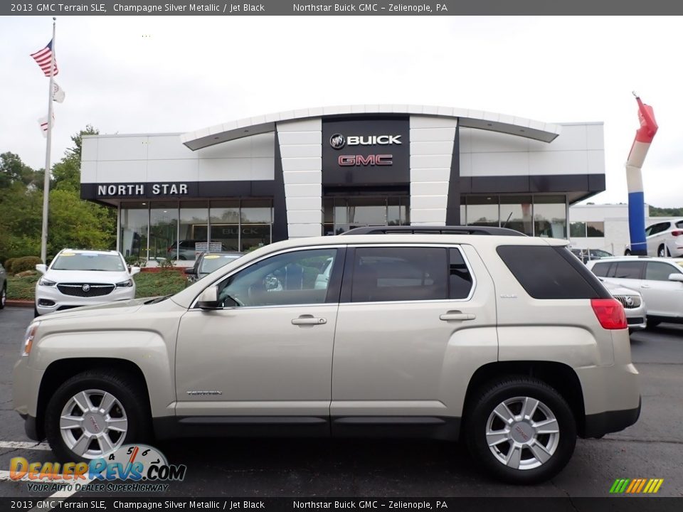 2013 GMC Terrain SLE Champagne Silver Metallic / Jet Black Photo #1