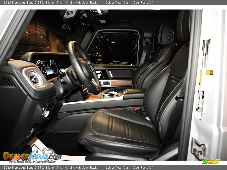 2019 Mercedes-Benz G 550 Iridium Silver Metallic / designo Black Photo #9