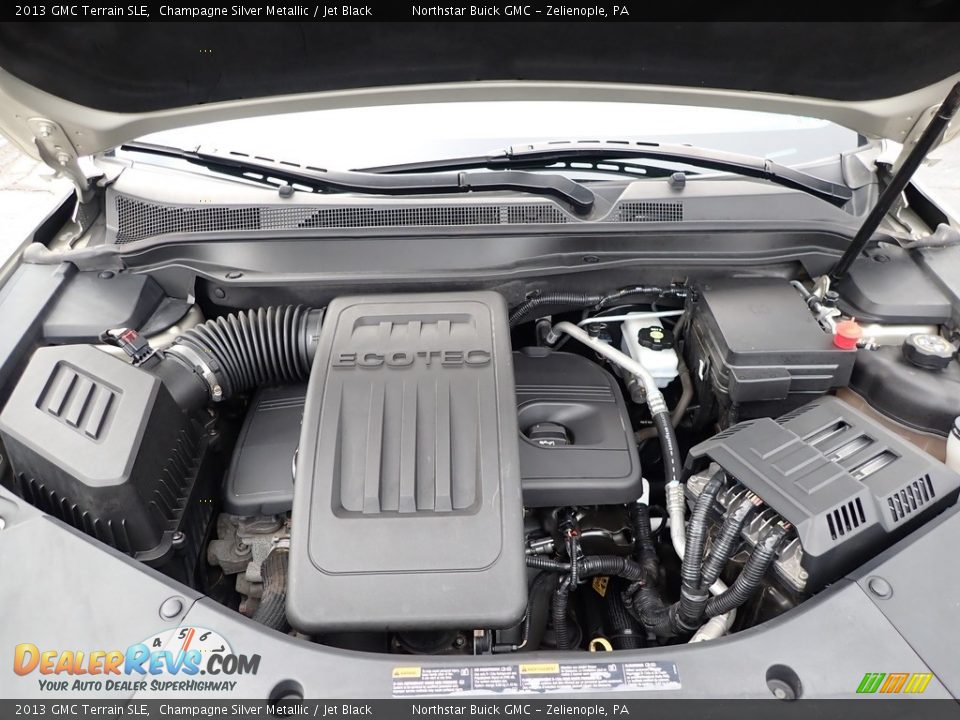 2013 GMC Terrain SLE Champagne Silver Metallic / Jet Black Photo #2