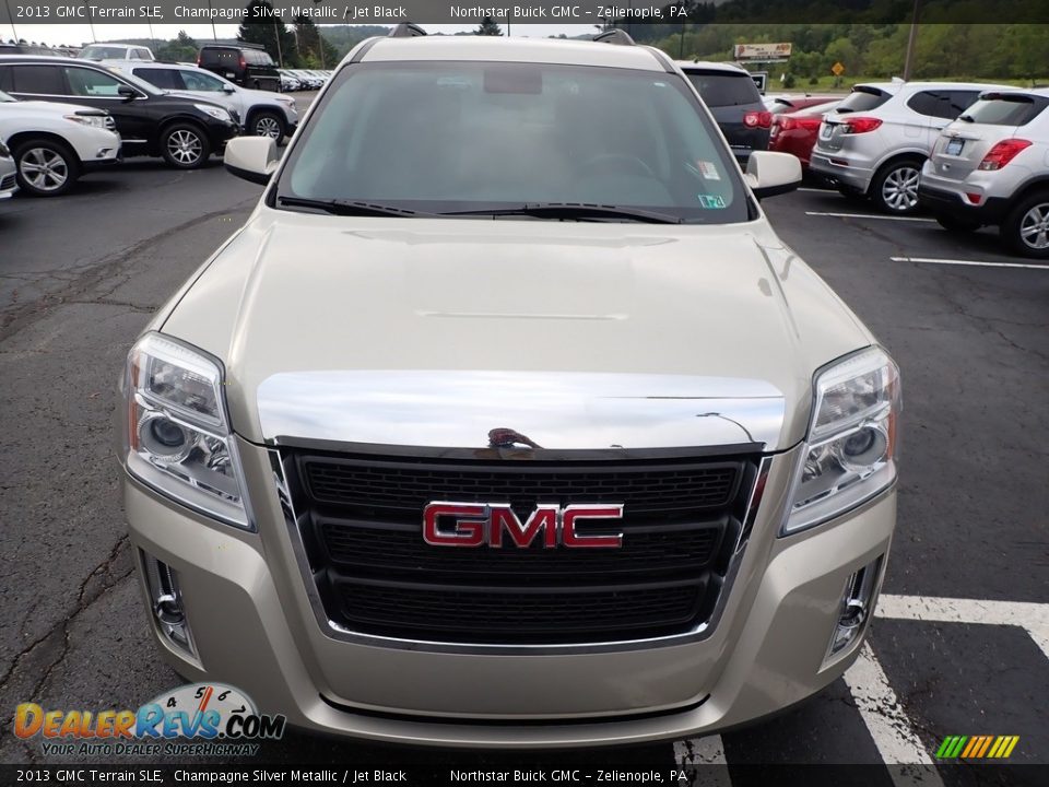 2013 GMC Terrain SLE Champagne Silver Metallic / Jet Black Photo #3