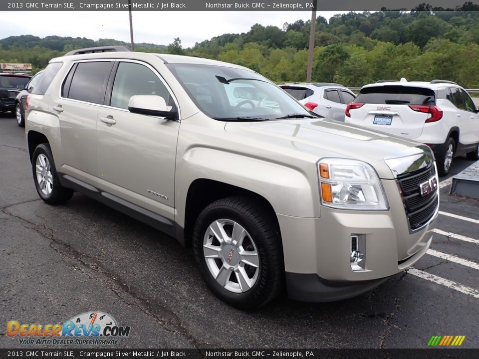 2013 GMC Terrain SLE Champagne Silver Metallic / Jet Black Photo #4