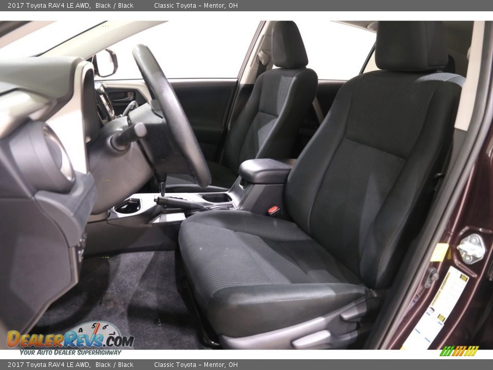 2017 Toyota RAV4 LE AWD Black / Black Photo #5