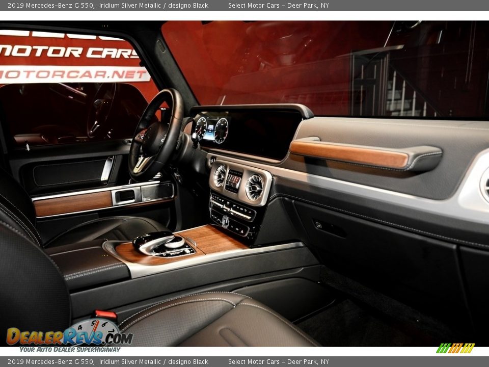 2019 Mercedes-Benz G 550 Iridium Silver Metallic / designo Black Photo #12