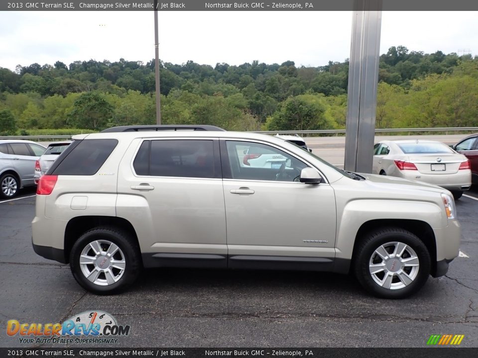 2013 GMC Terrain SLE Champagne Silver Metallic / Jet Black Photo #5