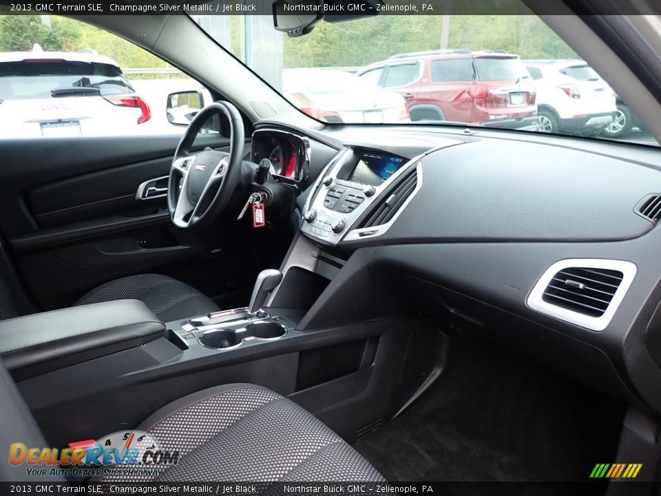 2013 GMC Terrain SLE Champagne Silver Metallic / Jet Black Photo #6