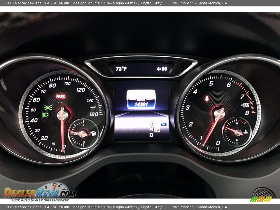 2018 Mercedes-Benz GLA 250 4Matic Gauges Photo #20