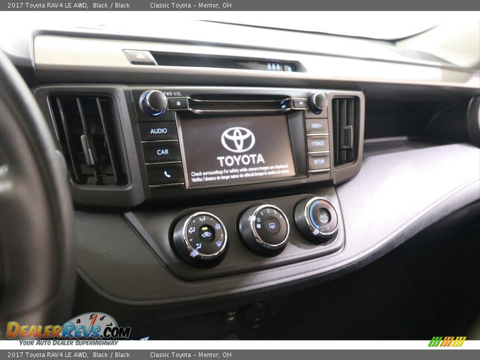 2017 Toyota RAV4 LE AWD Black / Black Photo #8