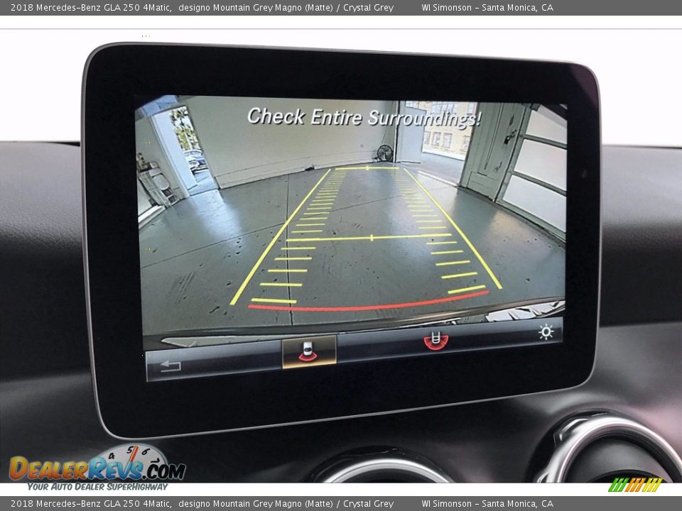 2018 Mercedes-Benz GLA 250 4Matic designo Mountain Grey Magno (Matte) / Crystal Grey Photo #21