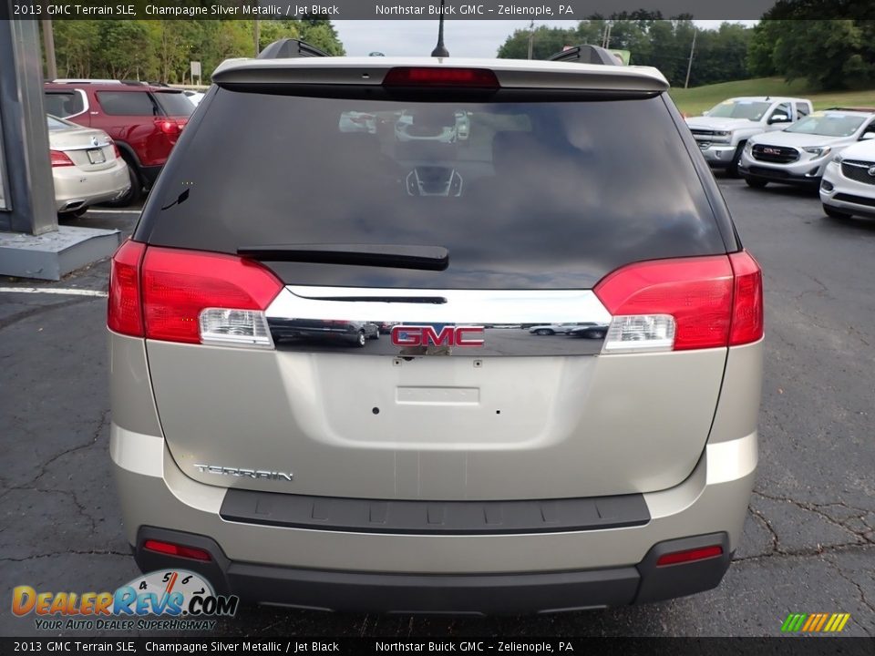2013 GMC Terrain SLE Champagne Silver Metallic / Jet Black Photo #10