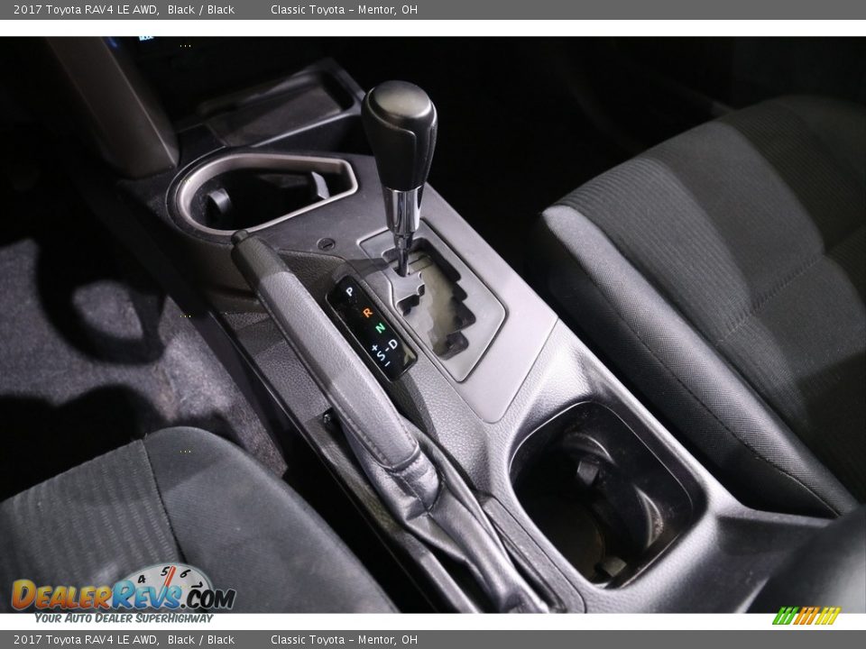 2017 Toyota RAV4 LE AWD Black / Black Photo #12