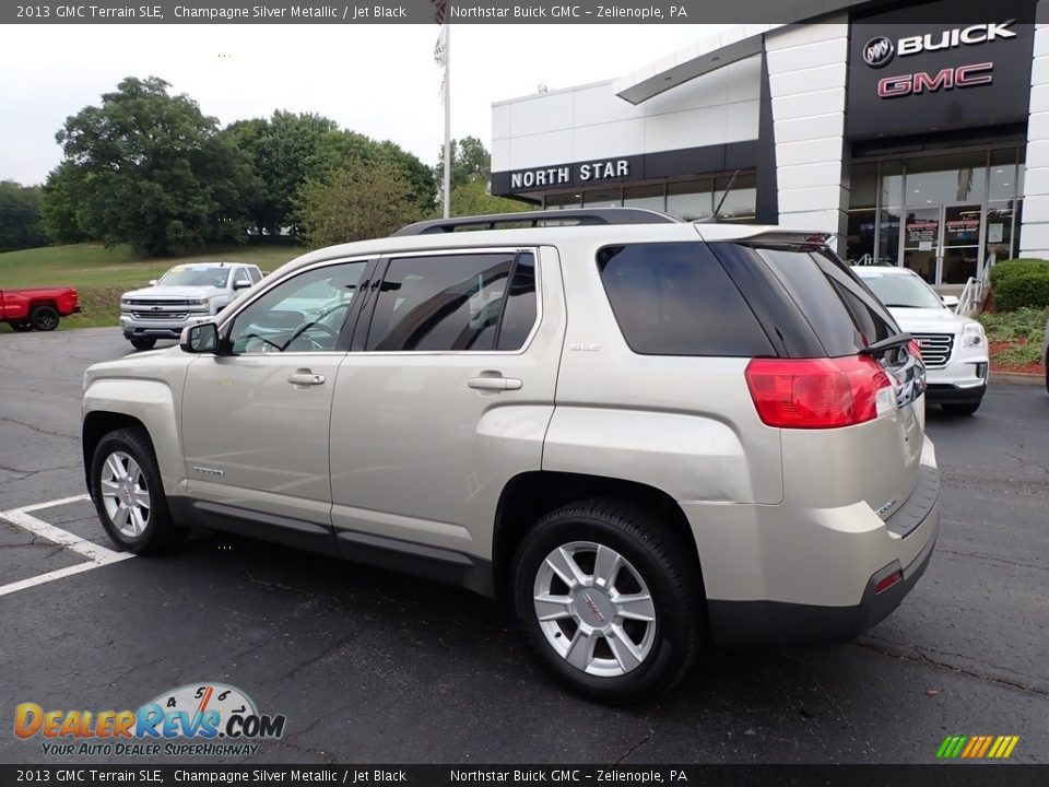 2013 GMC Terrain SLE Champagne Silver Metallic / Jet Black Photo #12