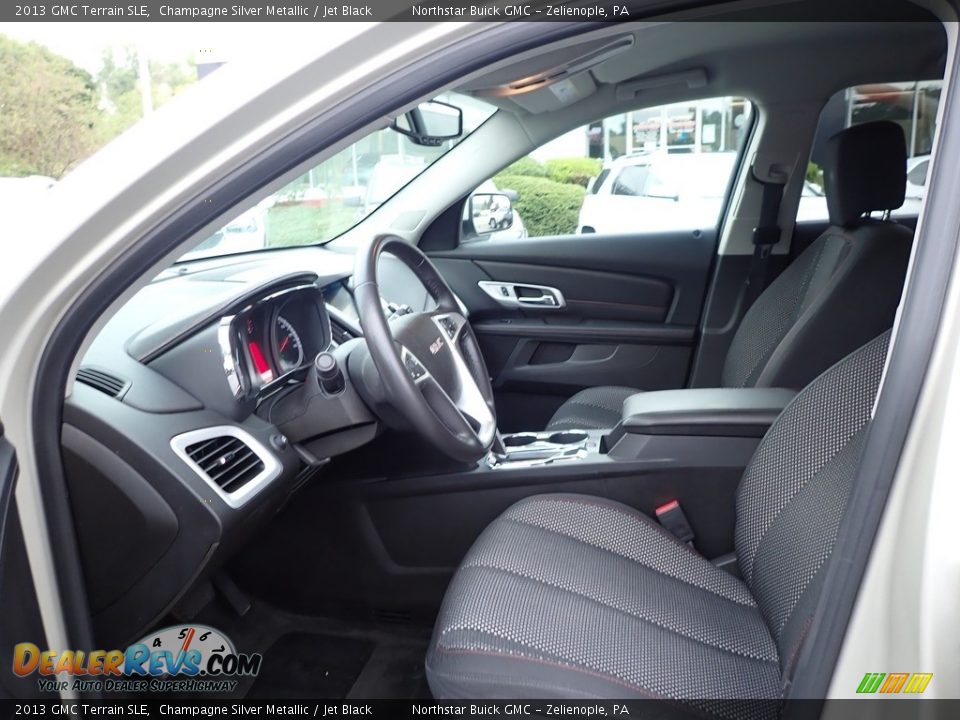 2013 GMC Terrain SLE Champagne Silver Metallic / Jet Black Photo #18