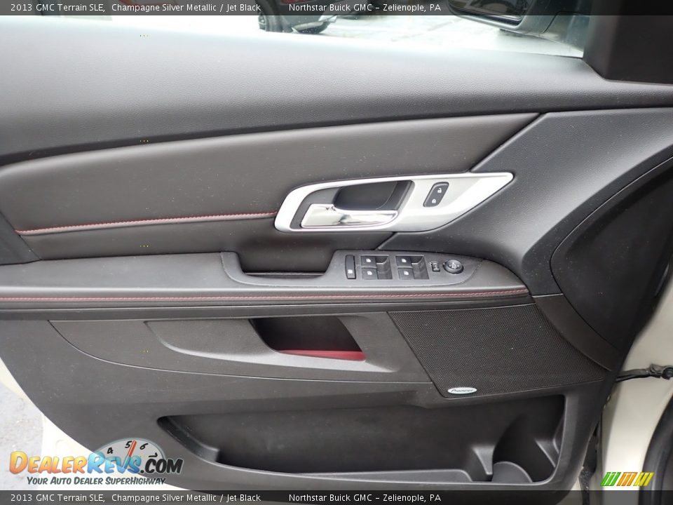 2013 GMC Terrain SLE Champagne Silver Metallic / Jet Black Photo #22