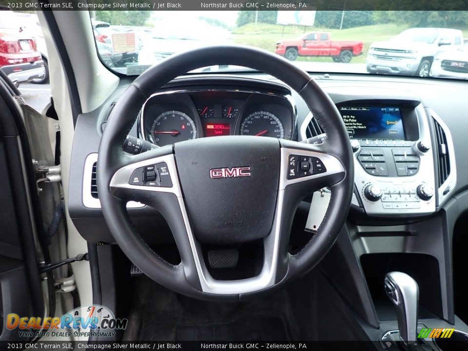 2013 GMC Terrain SLE Champagne Silver Metallic / Jet Black Photo #23