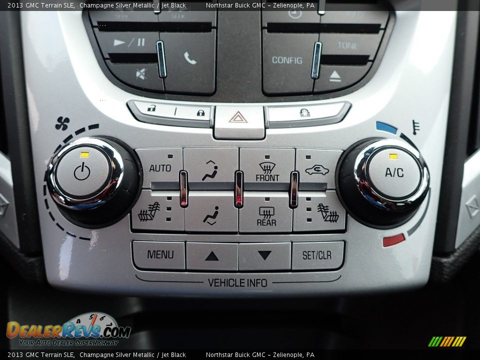 2013 GMC Terrain SLE Champagne Silver Metallic / Jet Black Photo #24