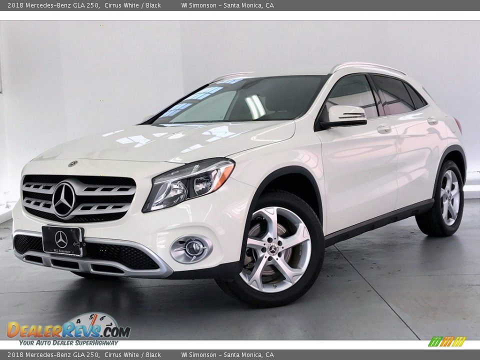 2018 Mercedes-Benz GLA 250 Cirrus White / Black Photo #12