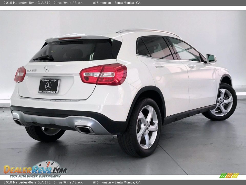 2018 Mercedes-Benz GLA 250 Cirrus White / Black Photo #16