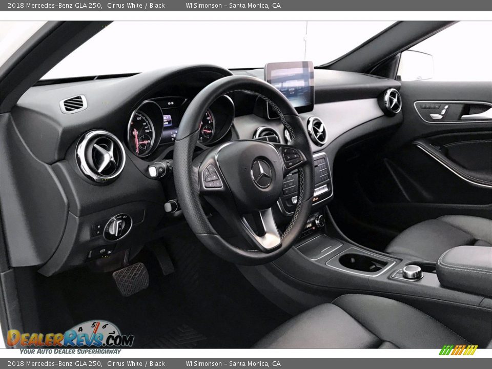 2018 Mercedes-Benz GLA 250 Cirrus White / Black Photo #22