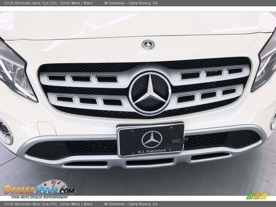 2018 Mercedes-Benz GLA 250 Cirrus White / Black Photo #33