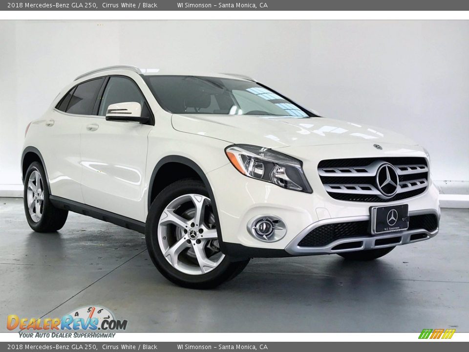 2018 Mercedes-Benz GLA 250 Cirrus White / Black Photo #34