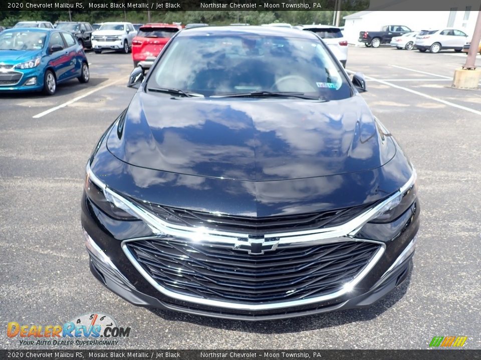 2020 Chevrolet Malibu RS Mosaic Black Metallic / Jet Black Photo #8