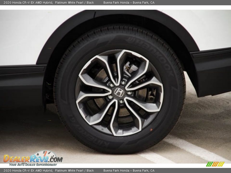 2020 Honda CR-V EX AWD Hybrid Platinum White Pearl / Black Photo #9