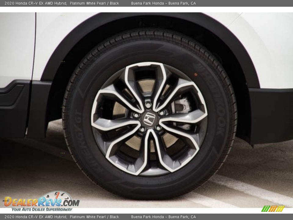2020 Honda CR-V EX AWD Hybrid Platinum White Pearl / Black Photo #11