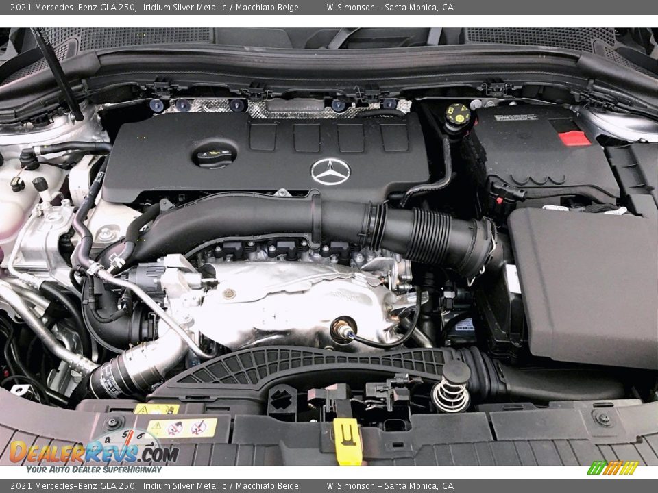 2021 Mercedes-Benz GLA 250 Iridium Silver Metallic / Macchiato Beige Photo #8