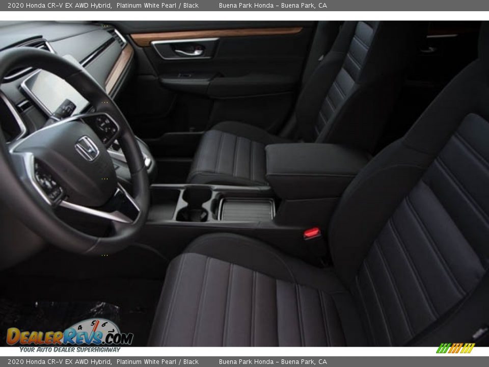 2020 Honda CR-V EX AWD Hybrid Platinum White Pearl / Black Photo #13