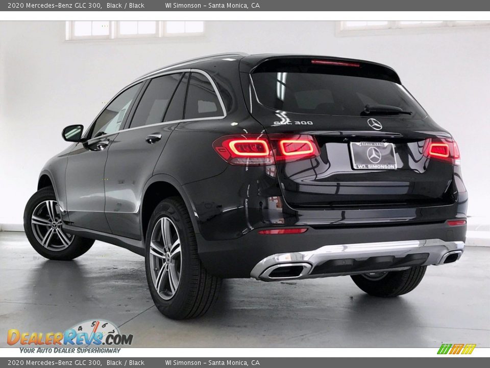 2020 Mercedes-Benz GLC 300 Black / Black Photo #2