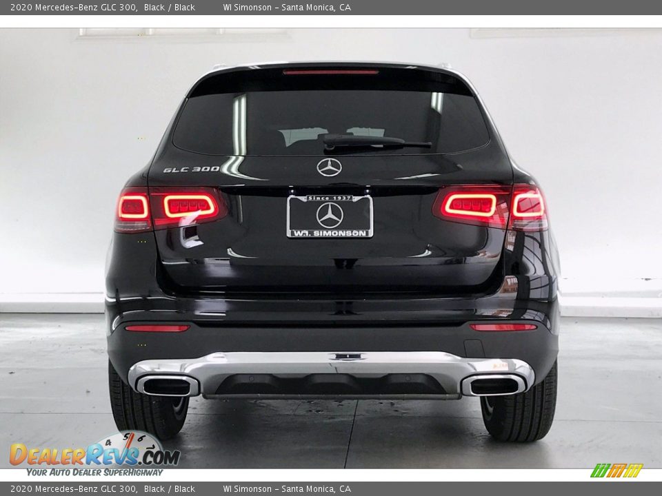 2020 Mercedes-Benz GLC 300 Black / Black Photo #3