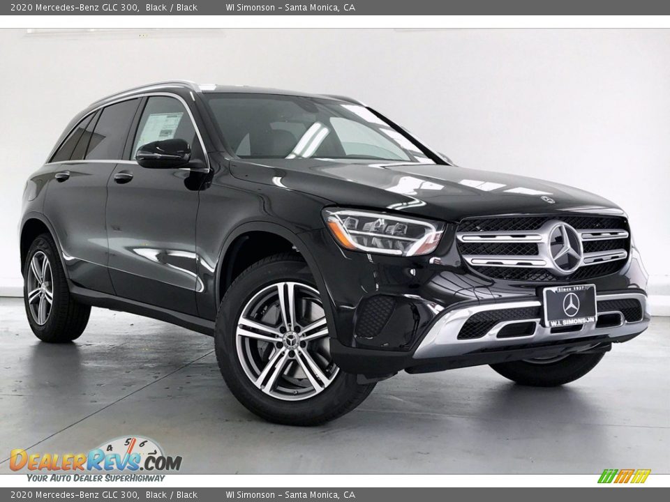 2020 Mercedes-Benz GLC 300 Black / Black Photo #10