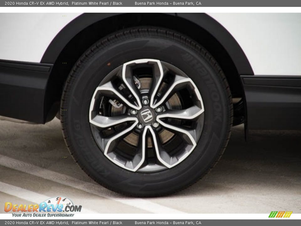 2020 Honda CR-V EX AWD Hybrid Platinum White Pearl / Black Photo #10