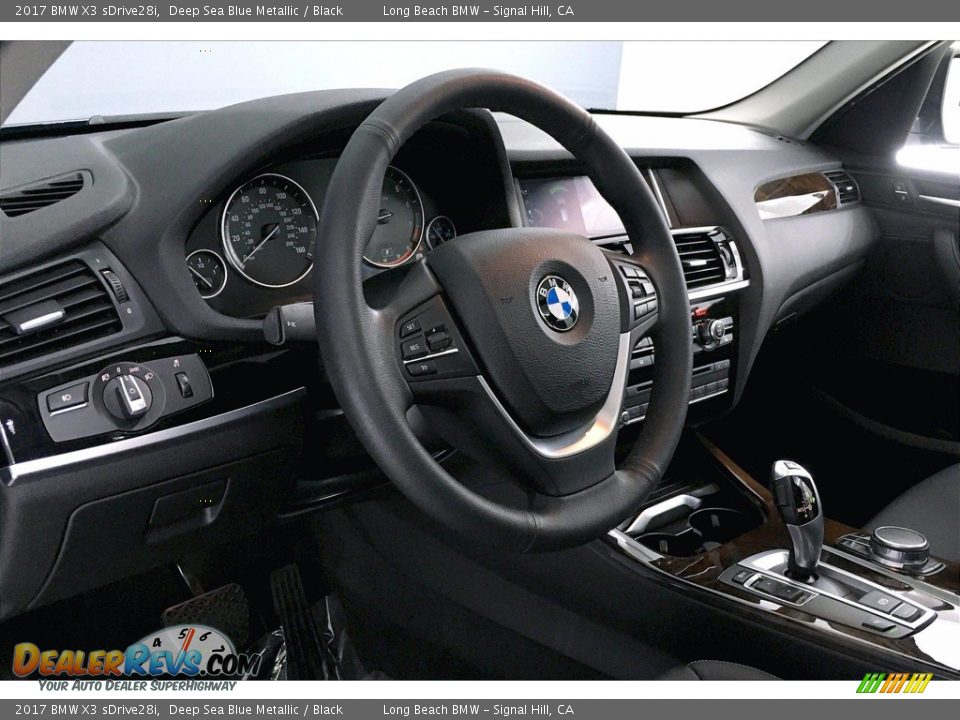 2017 BMW X3 sDrive28i Deep Sea Blue Metallic / Black Photo #21