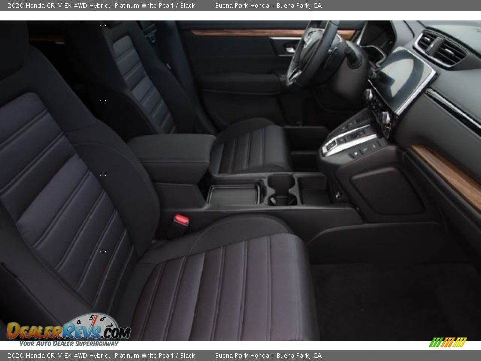 2020 Honda CR-V EX AWD Hybrid Platinum White Pearl / Black Photo #28