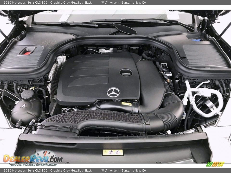 2020 Mercedes-Benz GLC 300 Graphite Grey Metallic / Black Photo #8