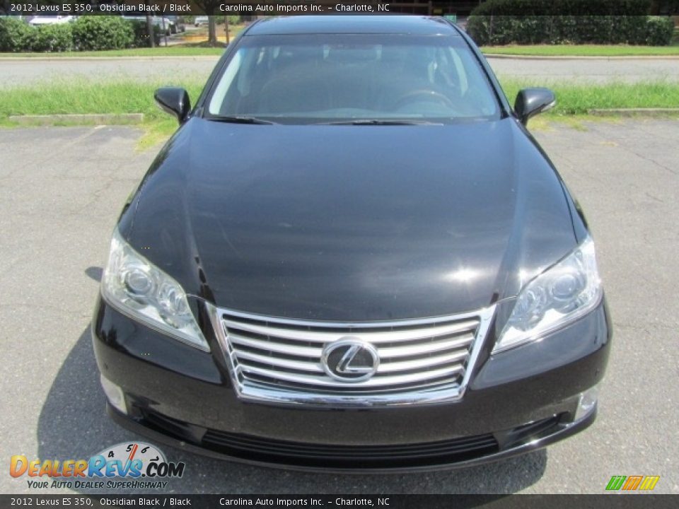2012 Lexus ES 350 Obsidian Black / Black Photo #5