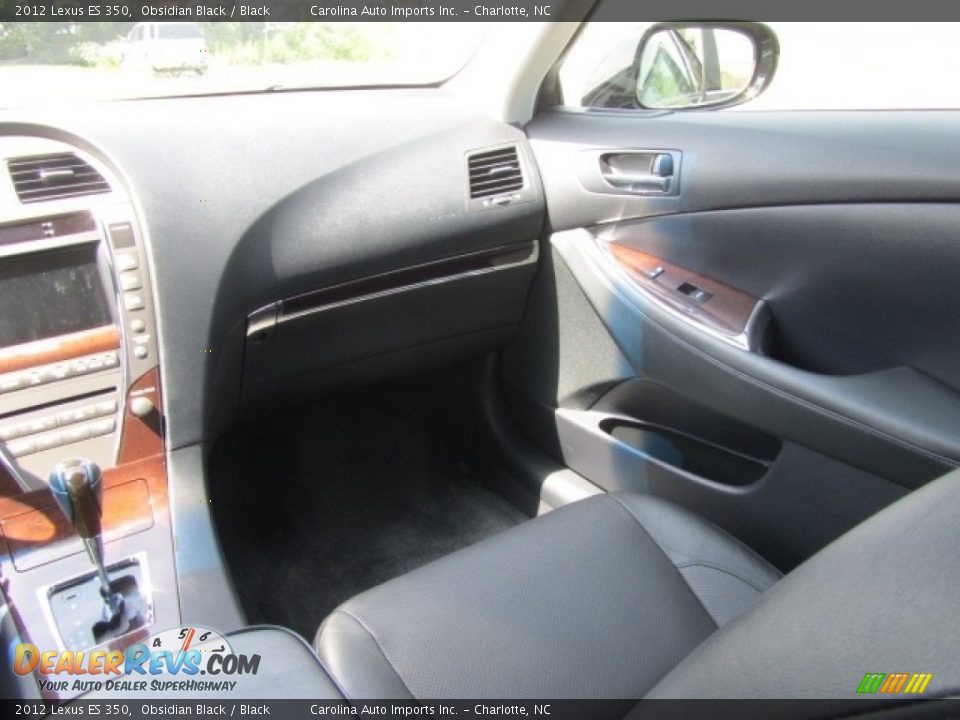 2012 Lexus ES 350 Obsidian Black / Black Photo #14