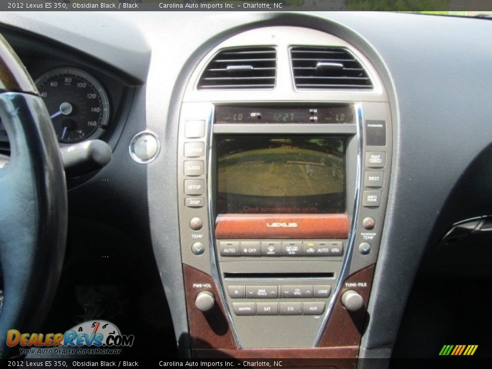 2012 Lexus ES 350 Obsidian Black / Black Photo #16
