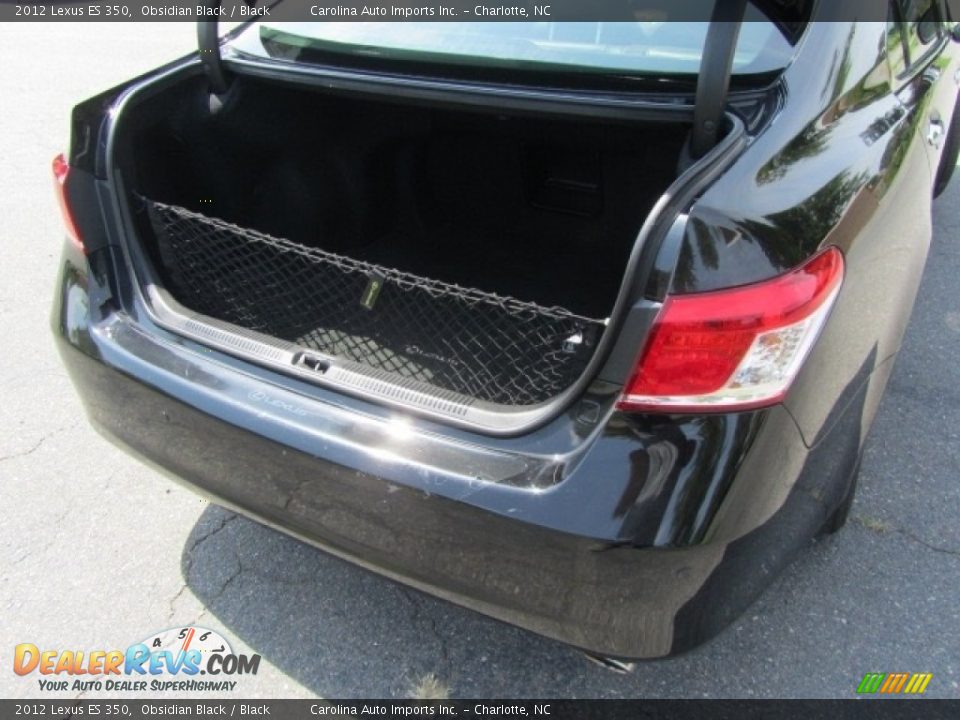 2012 Lexus ES 350 Obsidian Black / Black Photo #21