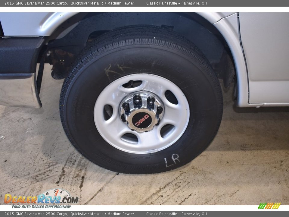 2015 GMC Savana Van 2500 Cargo Quicksilver Metallic / Medium Pewter Photo #5