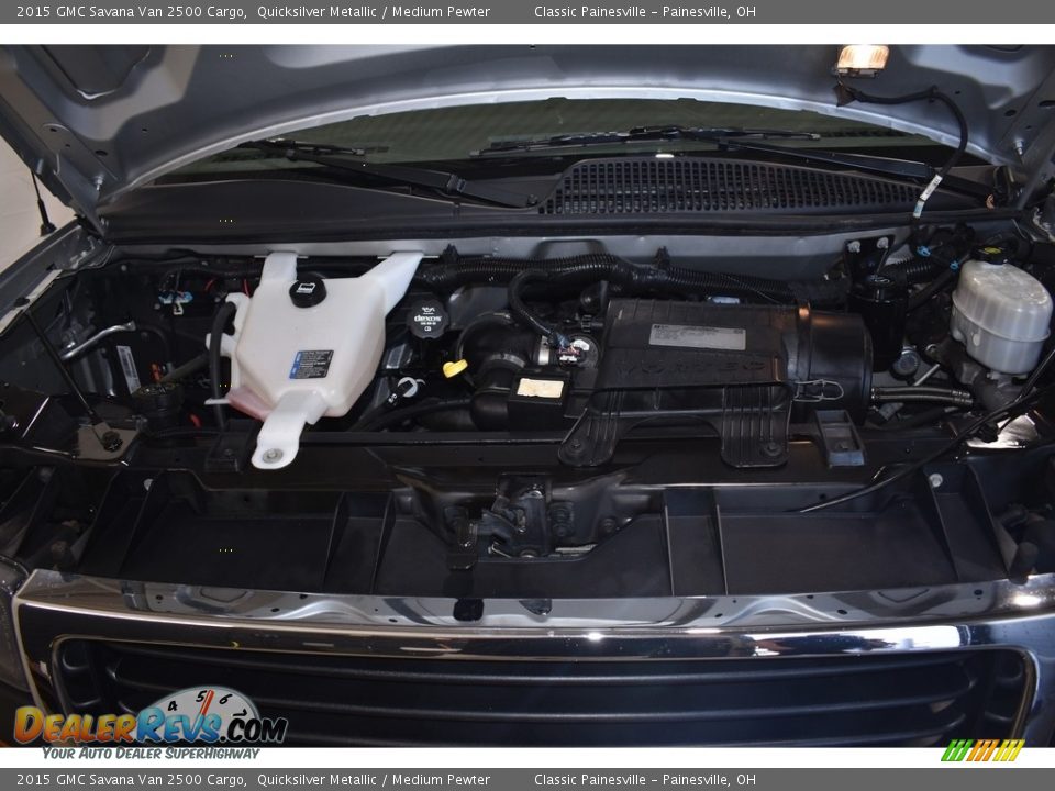 2015 GMC Savana Van 2500 Cargo Quicksilver Metallic / Medium Pewter Photo #6