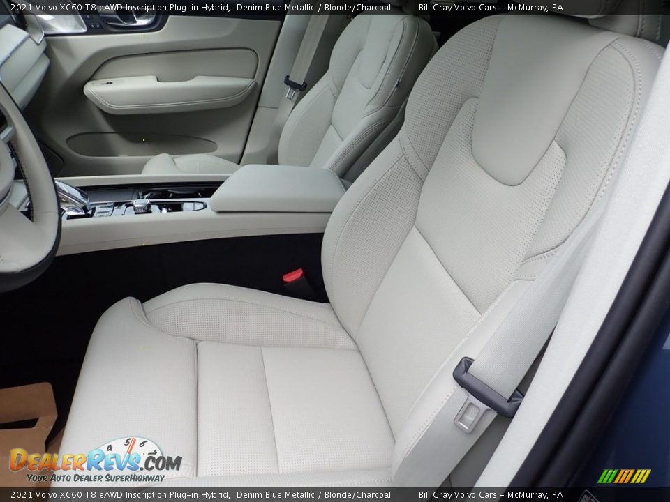 Front Seat of 2021 Volvo XC60 T8 eAWD Inscription Plug-in Hybrid Photo #7