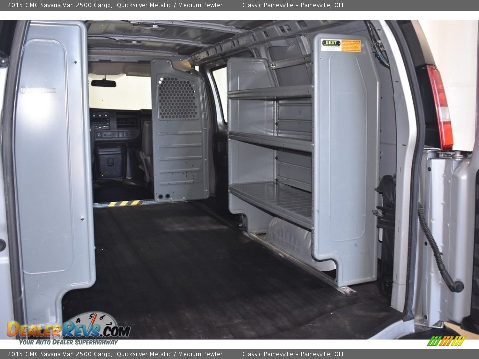 2015 GMC Savana Van 2500 Cargo Quicksilver Metallic / Medium Pewter Photo #9