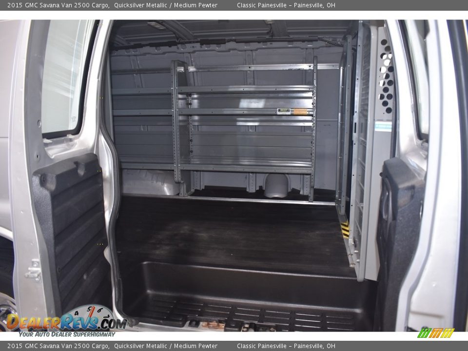 2015 GMC Savana Van 2500 Cargo Quicksilver Metallic / Medium Pewter Photo #10
