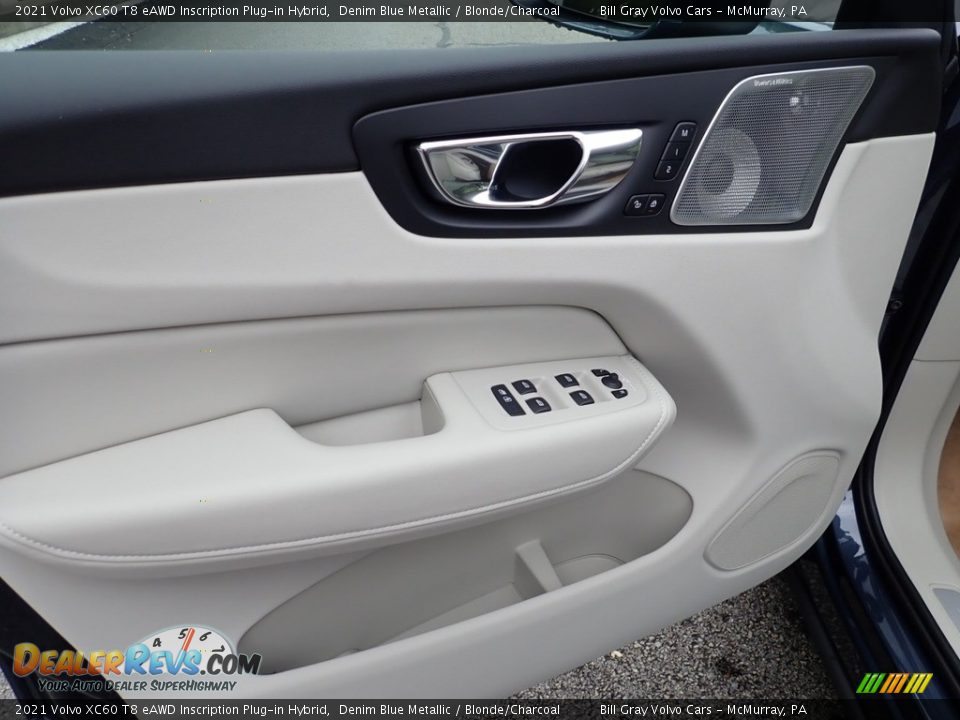 Door Panel of 2021 Volvo XC60 T8 eAWD Inscription Plug-in Hybrid Photo #10