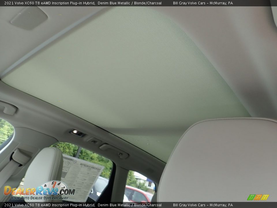 Sunroof of 2021 Volvo XC60 T8 eAWD Inscription Plug-in Hybrid Photo #12