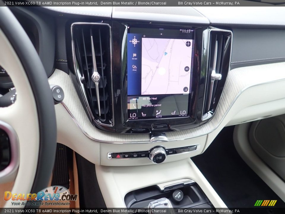 Controls of 2021 Volvo XC60 T8 eAWD Inscription Plug-in Hybrid Photo #14